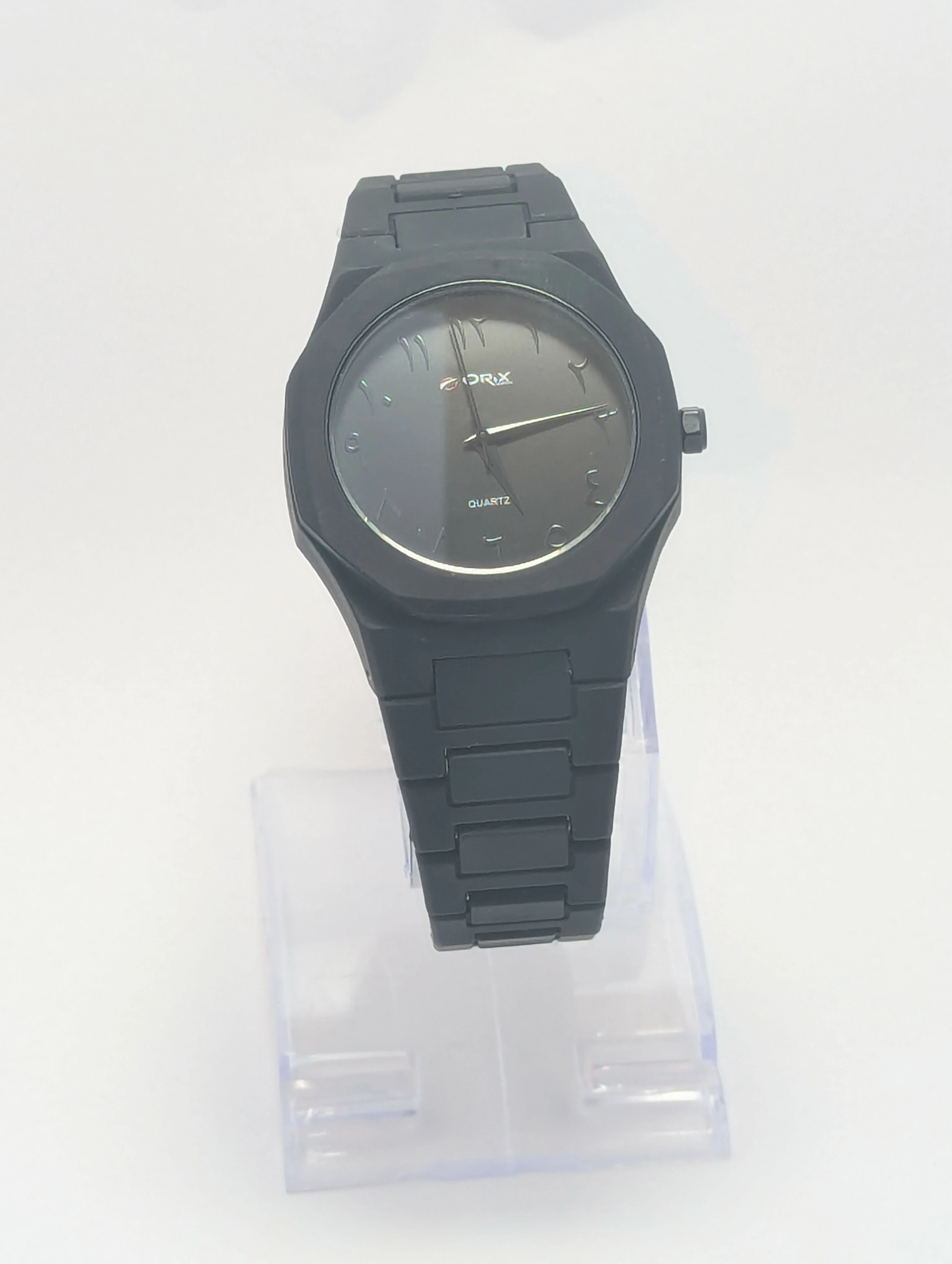 Matte Black with Arabic Numerals